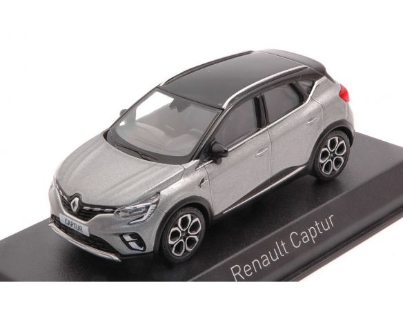 NOREV NV517777 RENAULT CAPTUR 2020 CASSIOPEE GREY & BLACK ROOF 1:43 Modellino