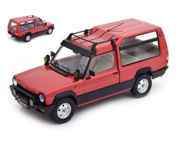 KK SCALE KKDC180822 TALBOT MATRA RANCHO GRAND RAID 1977-1983 RED METALLIC 1:18 Modellino