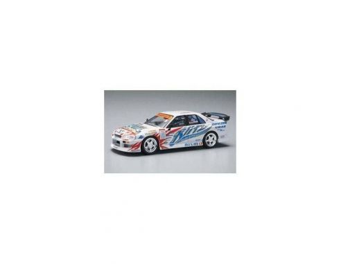 Aoshima 74428 NISSAN SKYLINE ER34 D1-GP BLITZ 1/43 Modellino