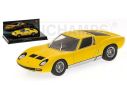 MINICHAMPS 436103650 LAMBORGHINI MIURA SV 1971 YELLOW LAMBORGHINI MUSEUM SERIES Modellino