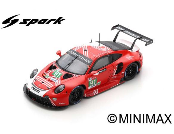 SPARK MODEL S7983 PORSCHE 911 RSR N.91 1st HYPERPOLE LMGTE LM 2020 BRUNI-LIETZ-MAKOWIECKI Modellino