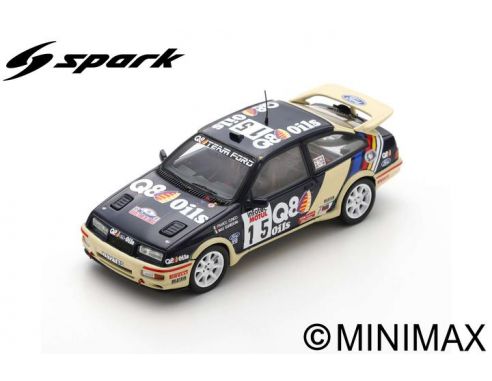 SPARK MODEL S8707 FORD SIERRA RS N.15 TOUR DE CORSE 1989 G.CUNICO-M.SGHEDONI 1:43 Modellino