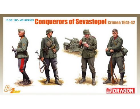 DRAGON D6702 CONQUERORS OF SEVASTOPOL KIT 1:35 Modellino