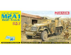 DRAGON D6329 M2/M2A1 HALF TRACK SMART KIT 1:35 Modellino