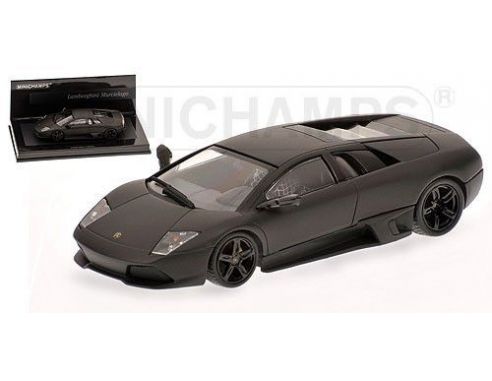 Minichamps PM436103921 LAMBORGHINI MURCIELAGO 2006 MATT BLACK 1:43 Modellino