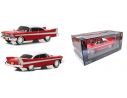 GREENLIGHT GREEN84082 PLYMOUTH FURY 1958 CHRISTINE W/BLACKED OUT WINDOWS EVIL VERSION 1:24 Modellino