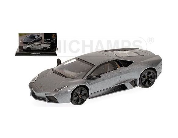 MINICHAMPS 436103950 LAMBORGHINI REVENTON 2007 MATT GREY MUSEUM SERIES Modellino