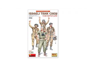 MINIART MIN37086 ISRAELI TANK CREW YOM KIPPUR WAR KIT 1:35 Modellino