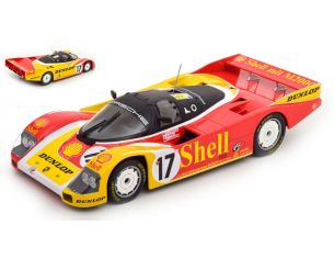 NOREV NV187413 PORSCHE 962 C SHELL N.17 LM 1988 LUDWIG-STUCK-BELL 1:18 Modellino