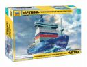 ZVEZDA Z9044 ARKTIKA RUSSIAN NUCLEAR ICEBREAKER KIT 1:350 Modellino