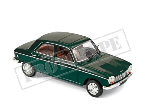 NOREV NV472415 PEUGEOT 204 1966 ANTIQUE GREEN 1:43 Modellino
