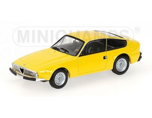 MINICHAMPS 436120720 ALFA ROMEO 1600 JUNIOR Z 1972 YELLOW Modellino