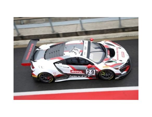 SPARK MODEL SB377 HONDA ACURA NSX GT3 N.29 9th 24 H SPA 2020 CAMERON-FARNBACHER-VAN DER Z. Modellino