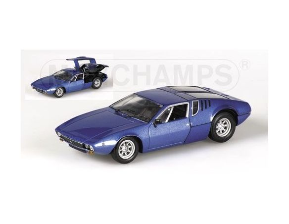 MINICHAMPS 436127122 DE TOMASO MANGUSTA 1969 BLUE Modellino