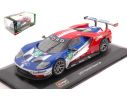 BBURAGO BU60002F FORD GT 2017 N.67 RACE CAR 1:32 Modellino
