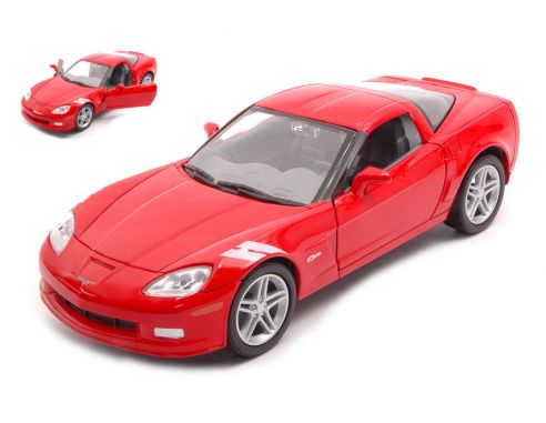 LUCKY DIE CAST LDC24207R CORVETTE Z06 2007 RED 1:24 Modellino