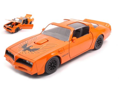 JADA TOYS JADA31601O PONTIAC FIREBIRD 1977 METALLIC ORANGE 1:24 Modellino
