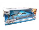 JADA TOYS JADA32038 PLYMOUTH ROAD RUNNER 1970 LOONEY TUNES WITH WILE E COYOTE FIGURE 1:24 Modellino