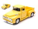 MOTORMAX MTM79341LY FORD F-100 PICK UP 1955 LIGHT YELLOW 1:24 Modellino