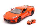 MOTORMAX MTM79360O CORVETTE STINGRAY 2020 ORANGE 1:24 Modellino