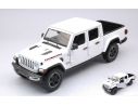 MOTORMAX MTM79368W JEEP GLADIATOR RUBICON HARD TOP WHITE 1:24 Modellino
