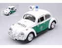 MOTORMAX MTM79588 VW BEETLE POLIZEI WHITE/GREEN 1:24 Modellino