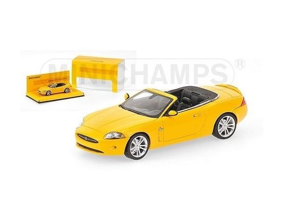 Minichamps PM436130530 JAGUAR XK CABRIO 2005 YELLOW 1:43 Modellino