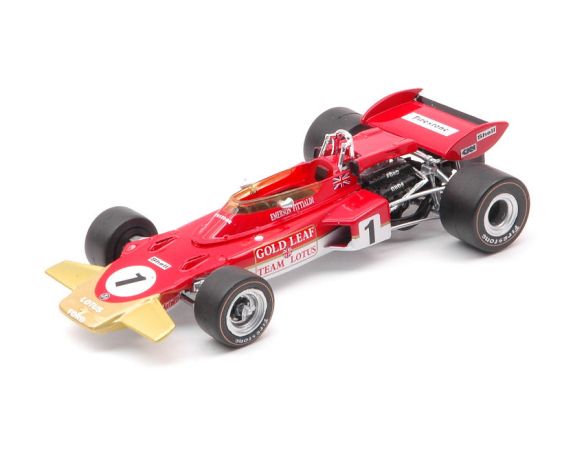 QUARTZO QZ27854 LOTUS 72D EMERSON FITTIPALDI 1970 N.1 FRENCH GP 1:43 Modellino