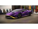 LOOKSMART LS523E LAMBORGHINI HURACAN STO PARSIFAE VIOLET 1:43 Modellino