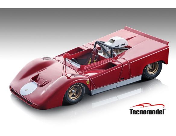 TECNOMODEL TMD18225A FERRARI 712 CAN AM PRESS VERSION 1971 1:18 Modellino