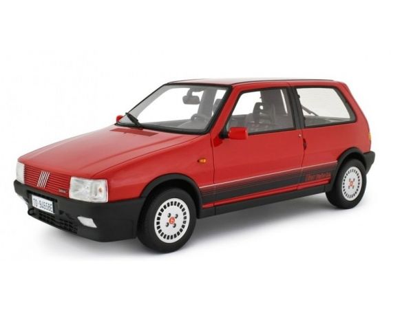 LAUDO RACING LM088A FIAT UNO TURBO I.E.1987 RED 1:18 Modellino