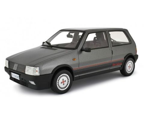 LAUDO RACING LM088C FIAT UNO TURBO I.E.1987 MET.GREY 1:18 Modellino