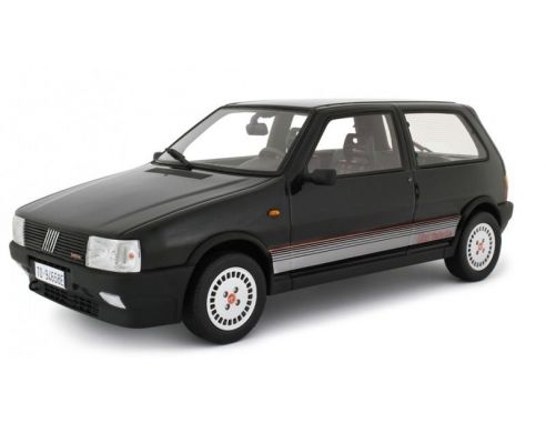 LAUDO RACING LM088D FIAT UNO TURBO I.E.1987 BLACK 1:18 Modellino