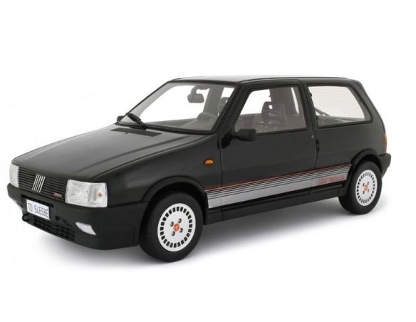 LAUDO RACING LM088D FIAT UNO TURBO I.E.1987 BLACK 1:18 Modellino