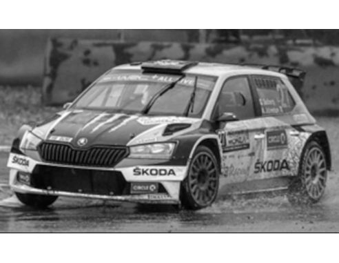 IXO MODEL RAM773 SKODA FABIA R5 EVO N.27 RALLY MONZA 2020  SOLBERG-JOHNSTON 1:43 Modellino