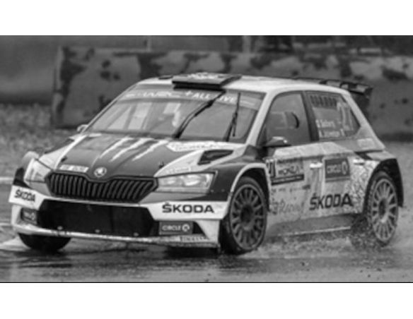 IXO MODEL RAM773 SKODA FABIA R5 EVO N.27 RALLY MONZA 2020  SOLBERG-JOHNSTON 1:43 Modellino