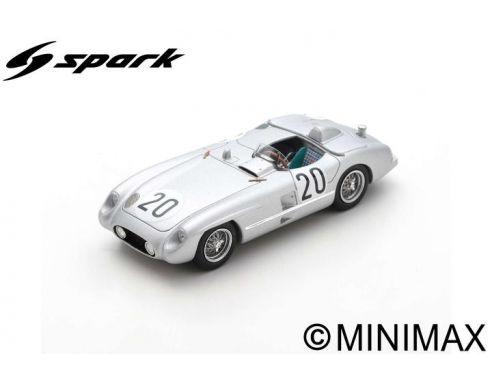 SPARK MODEL S4734 MERCEDES 300 SLR N.20 LM 1955 P.LEVEGH-J.FITCH 1:43 Modellino