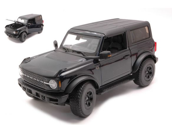 MAISTO MI31456B FORD BRONCO WILDTRACK 2021 BLACK 1:18 Modellino