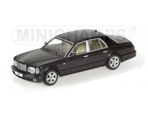MINICHAMPS 436139072 BENTLEY ARNAGE T RHD 2001 BLACK Modellino