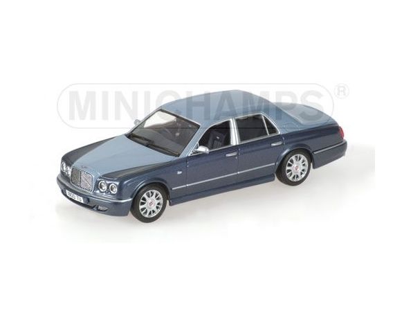 Minichamps PM436139400 BENTLEY ARNAGE R 2001 BLUE 1:43 Modellino