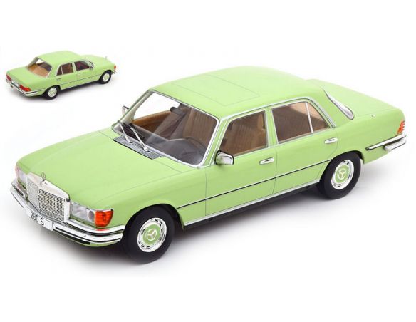 MODELCARGROUP MCG18181 MERCEDES 280 S (W116) 1972 LIGHT GREEN 1:18 Modellino