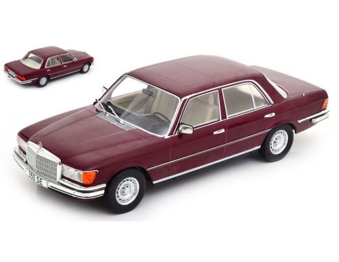 MODELCARGROUP MCG18183 MERCEDES 350 SE (W116) 1972 DARK RED 1:18 Modellino