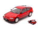 WHITEBOX WB124074 HONDA CR/X 1987 RED 1:24 Modellino