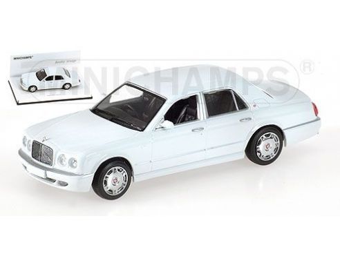 MINICHAMPS 436139402 BENTLEY ARNAGE 2005 WHITE EDITION Modellino