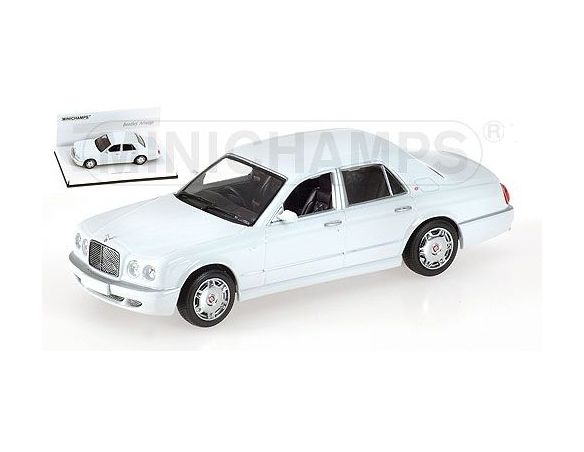 MINICHAMPS 436139402 BENTLEY ARNAGE 2005 WHITE EDITION Modellino
