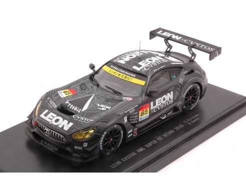 EBBRO EB45659 MERCEDES AMG N.65 SUPER GT300 2018 H.KUROSAWA-N.GAMOU 1:43 Modellino