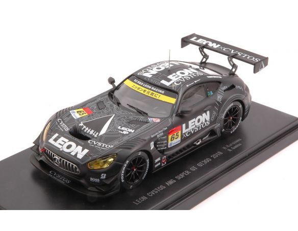 EBBRO EB45659 MERCEDES AMG N.65 SUPER GT300 2018 H.KUROSAWA-N.GAMOU 1:43 Modellino