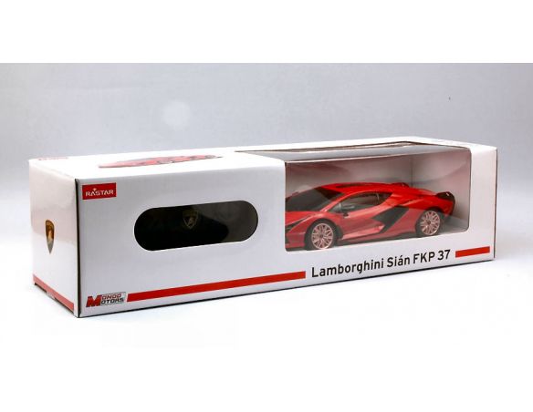 MONDO MOTORS MM63662R LAMBORGHINI SIAN RED RADIOCOMANDO 1:24 Modellino