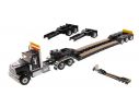DIECAST MASTER DM71017 HX520 TANDEM TRACTOR BLACK XL TRAILER 1:50 Modellino