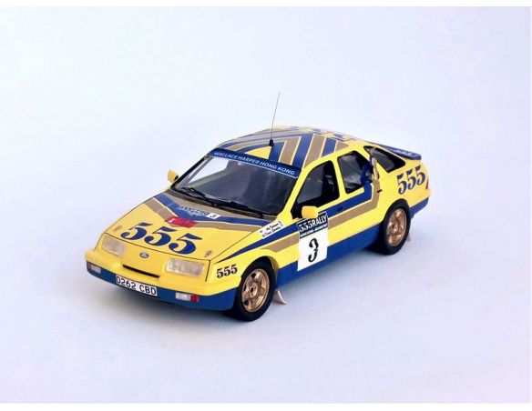 TROFEU TFRRMRS05 FORD SIERRA XR4x4 N.1 3rd HONG KONG BEIJING RALLY 1987 BLOMQ.-BERGL.1:43 Modellino